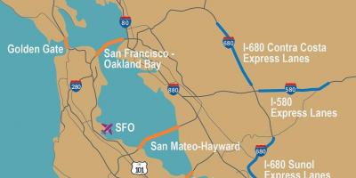 Tolpaaie San Francisco kaart
